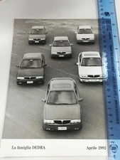 Lancia Dedra Family Press Photo 04/1992. Large Format .