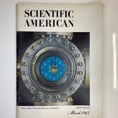 Scientific American 1965 March Crystal Structure Octopus Learning Magnetosphere