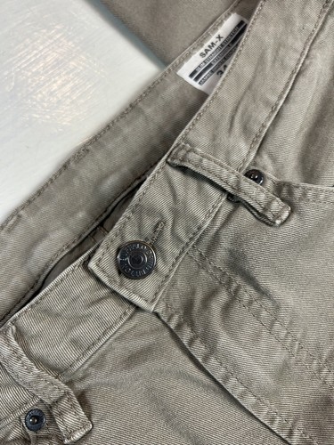 Buffalo by David Bitton Sam-X Slim Straight Stretch Denim Jeans Men 34 x 34 Tan - Picture 5 of 10