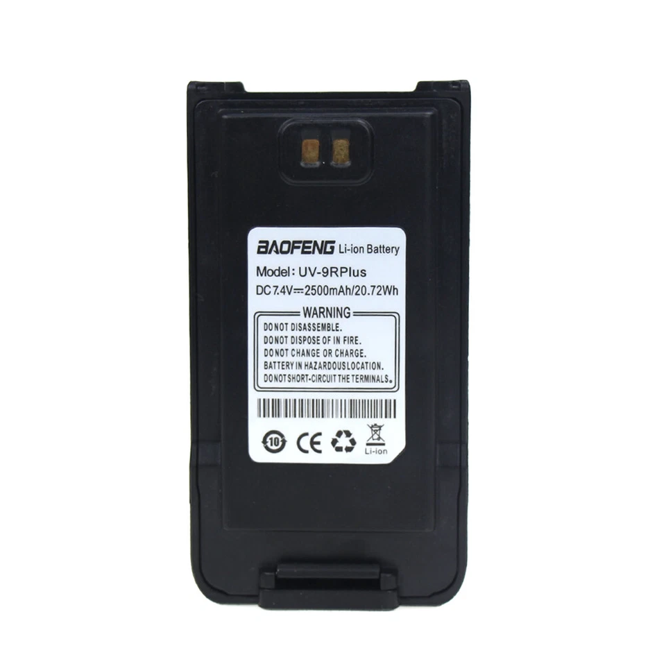 10PC 7.4V 2500mAh Baofeng UV-9R Plus Battery For UV-9R UV-9R Plus Walkie Talkie - Image 3 of 4