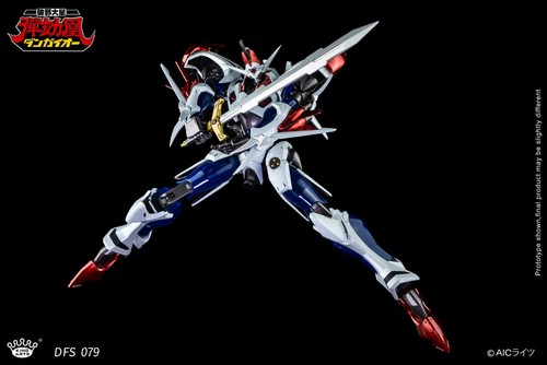 King Arts Diecast Figure Series DFS079 Hyper Combat Unit Dangaioh Action Figure - 第 14/23 張圖片