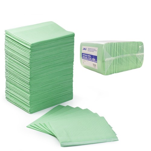 Up to 2000, Disposable Dental Bibs 3-Ply Waterproof Medical Tattoo Towel 13"x18" - Picture 16 of 28