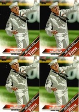 BURKE WALDRON 2016 Topps Update First Pitch FP-8 NICE (4) CARD LOT MARINERS