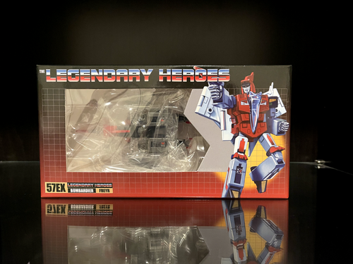 Newage Legendary Heroes H57EX Freyr - Bombardier figure red version US SELLER