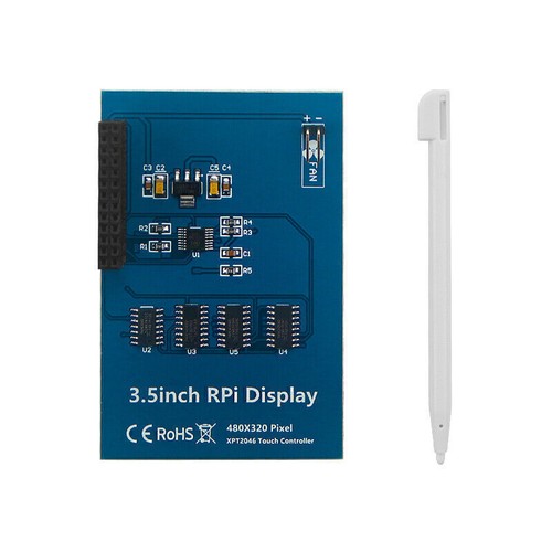 3,5-Zoll-Touchscreen-LCD-Display mit Metallgehäuse & Lüfter für Raspberry Pi 4B - Bild 10 von 13