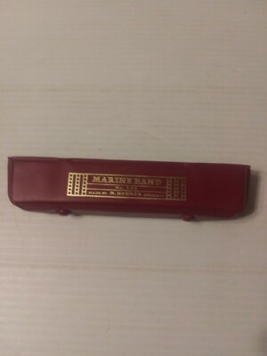 VINTAGE MUSIC HOHNER HARMONICA NO. 365 MARINE BAND KEY OF G VINTAGE MUSIC HOHNER HARMONICA NO. 365 MARINE BAND KEY OF G