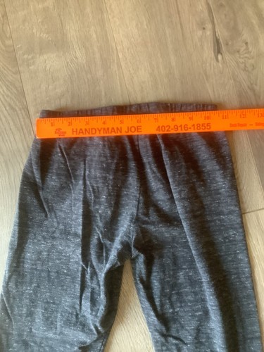 SO Favorite Capri Girls Athletic Leggings Black Size L Large 10 VGUC Comfort - Picture 4 of 8