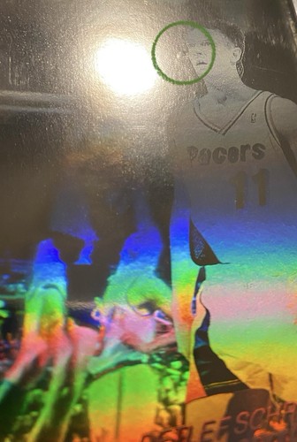 1991-92 Upper Deck Basketball DETLEF SCHREMPF Pacers AW5 Hologram SP - Picture 3 of 3