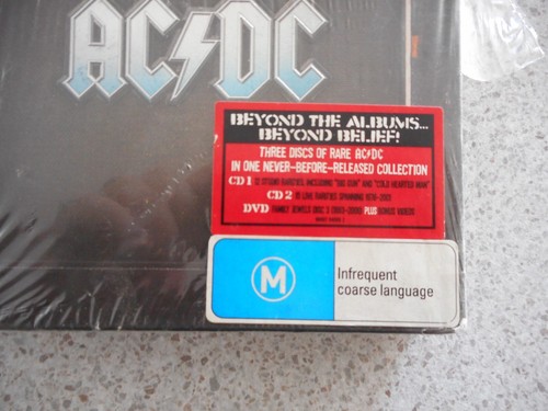 AC DC ACDC BACK TRACKS COLLECTION CD & DVD BOX SET AUS RELEASE NEVER OPENED - Picture 2 of 9