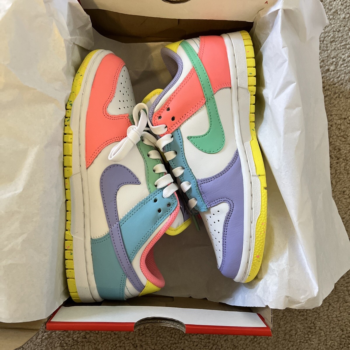 Size 5.5 - Nike Dunk Low SE Easter Candy W 194956812159 | eBay