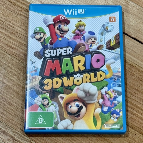 Super Mario 3D World - Nintendo Wii U - Tested & Working - Free Postage