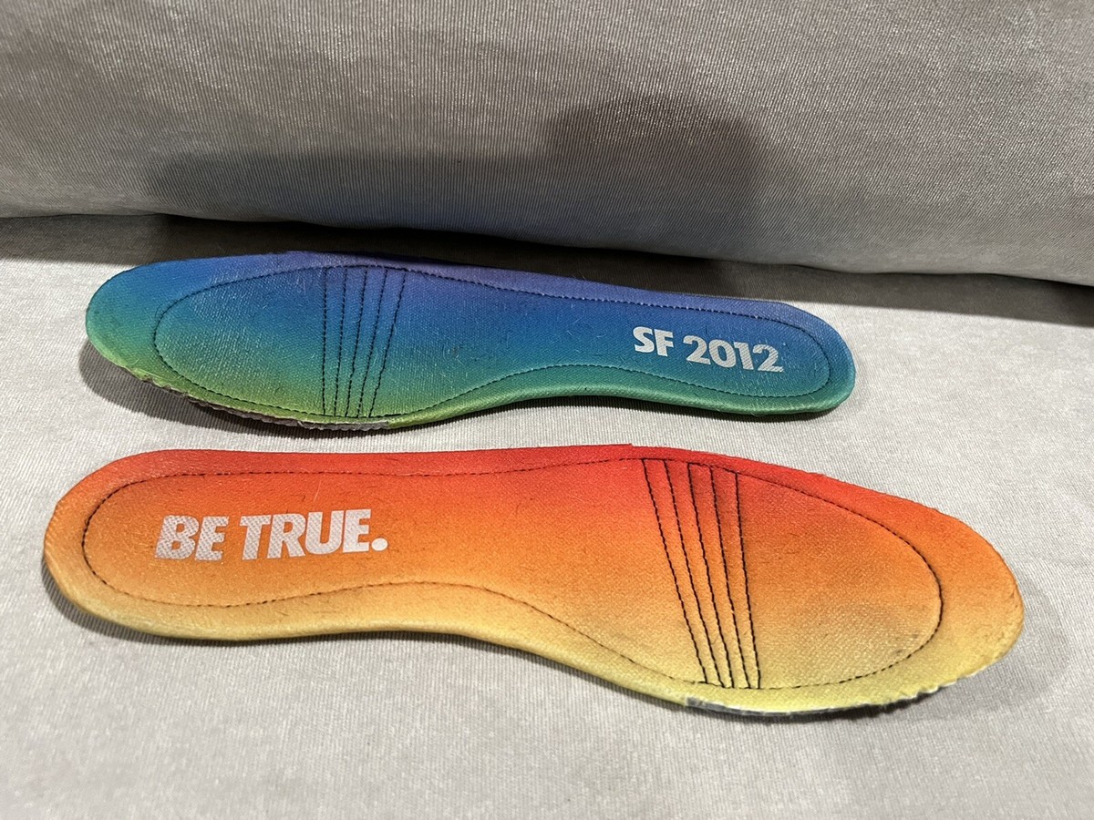 ? Nike Air Flytop SF 2012 Be True Pride Rainbow Size 8.5 San Francisco Exlusive Super Rare Nike Air Flytop SF 2012 Be True Pride Rainbow  main image 3