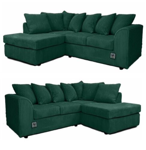 DYLAN CORNER SOFA IN JUMBO CORD FABRIC - Picture 12 of 13
