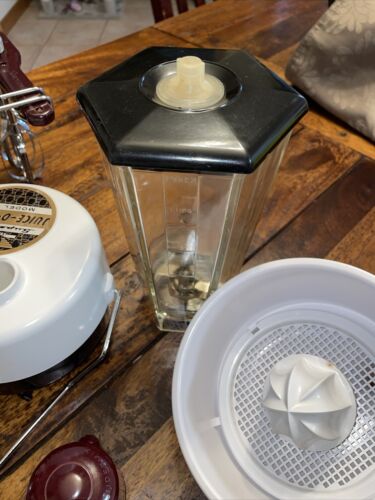 1950s Spurge Supermix Food Processor Mixer Juicer Blender Grater Sharpener plus - Picture 7 of 17
