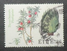 Ireland 586 used 1984 26p Irish Yew local trees Eire