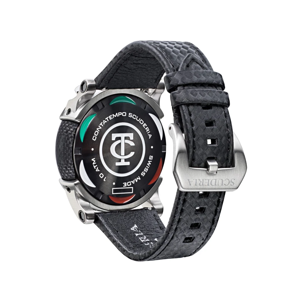 CT Scuderia Bull Head Carbonfibre Cronógrafo - Suizo Hecho A - Imagen 3 de 4