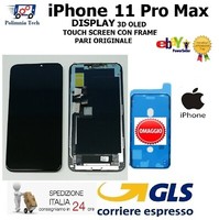 Display Iphone 11 Pro Max Touchscreen Rahmen Original Gls Neu Schwarz 1X