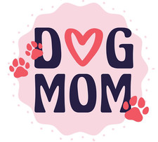 Dog Mom Sticker Decal