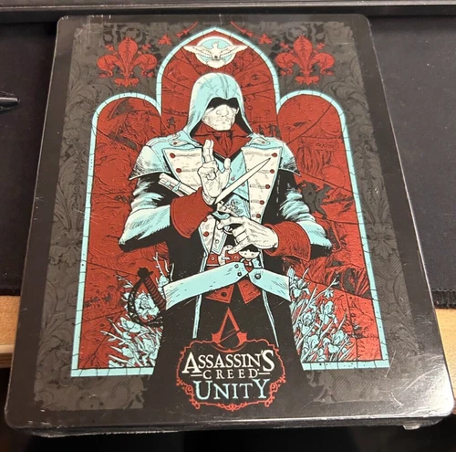 ASSASSINS CREED: UNITY STEELBOOK ONLY ***NEW*** OFFICIAL UBISOFT***