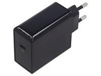 61761 Netzteil: Impuls Stecker 5-20VDC 65W Stecker: Eu Aus: Usb C Goobay