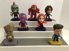 Marvel Avengers Endgame Superhero Toys 6 Pc Lot Figures McDonalds 2020/2019