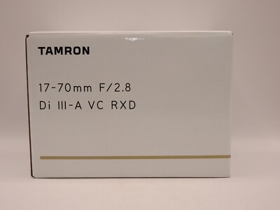 Tamron 17-70mm f/2.8 Di III-A VC RXD Lens for Sony E-Mount