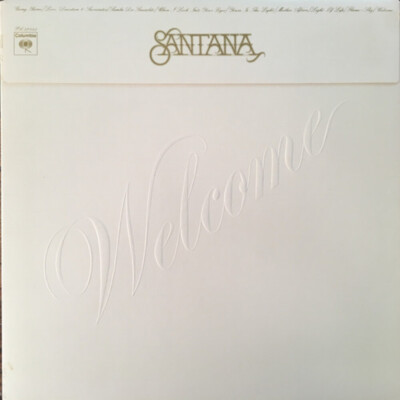未使用 Santana - Welcome / レコード　LP Santana - Welcome (LP, Album, San) | eBay
