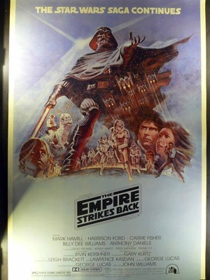 Star Wars - The Empire Strike Back - Int. Filmposter 100x70cm gerollt (1)