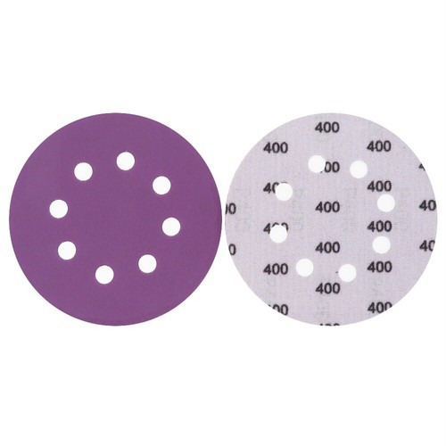 125mm Wet and Dry Sanding Discs 5 inch Sandpaper Hook and Loop Pads 8 Hole - Picture 20 of 31