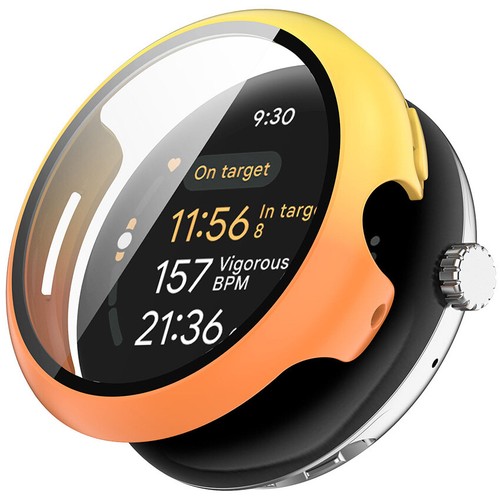 Für Google Pixel Watch3 41MM 45MM Gehärtetes Glas Screen Cover PC Watch Case - 第 14/24 張圖片