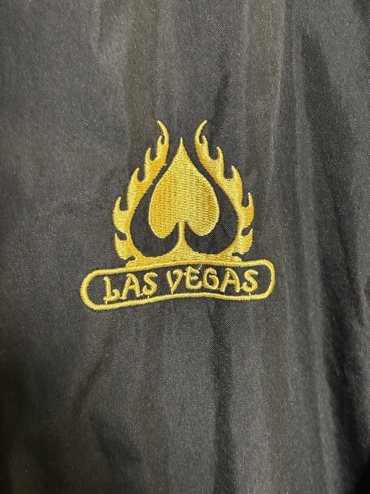 Vintage Hartwell Las Vegas Jacket Black/Yellow Men’s 3XL