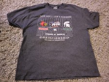 2015 NCAA Final Four Regional Championship T-Shirt Michigan State Louisville XL