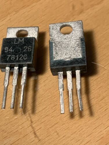 LM7812CT Standard Regulator 12 Volt 1 Amp 3 Pin - Picture 2 of 3