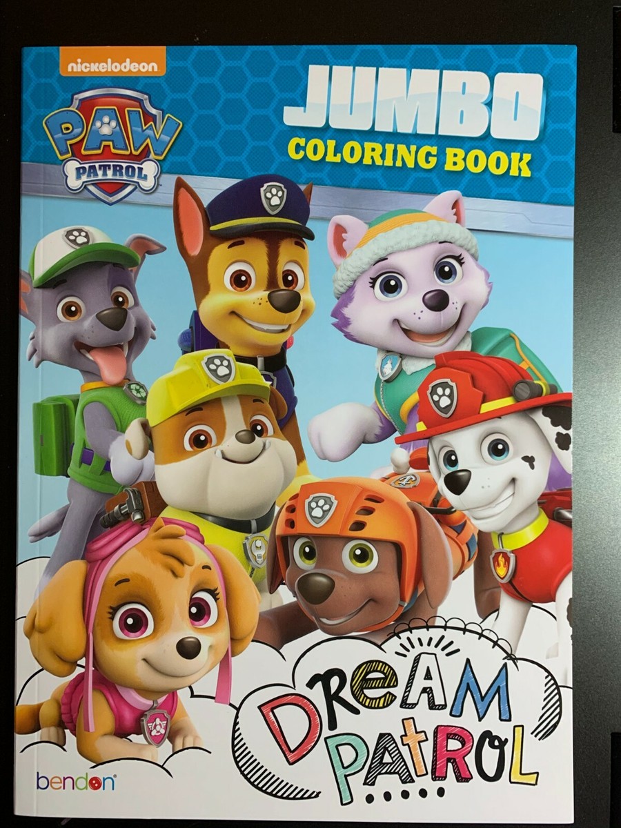 Paw Patrol Jumbo Coloring Book Paw Patrol Mega Coloring Book Pink For