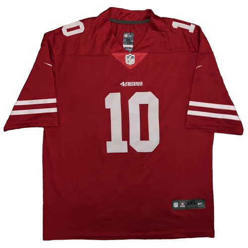 Nike Pro Elite On Field Authetic Jimmy Garoppolo San Francisco 49ers Jersey 2XL - 第 1/4 張圖片