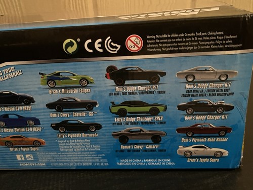 2016 scala 1:24 Jada pressofuso Fast & Furious Brian's arancione Toyota Supra - Foto 13 di 15