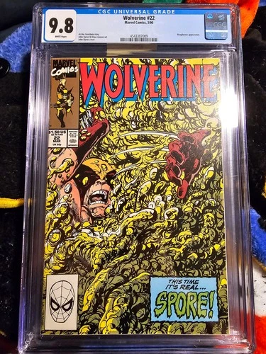 Wolverine #22 Graded CGC 9.8 Comic Book - Marvel 1990 John Byrne Cover  NM/MT