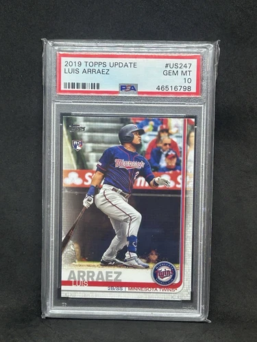2019 Topps Update #US247 Luis Arraez RC/Rookie Twins PSA 10  Batting Champ Sb8