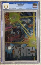 X-Men Omega CGC 9.9 Mint Double Cover Printing Error Not 9.8 One Of a Kind RARE!