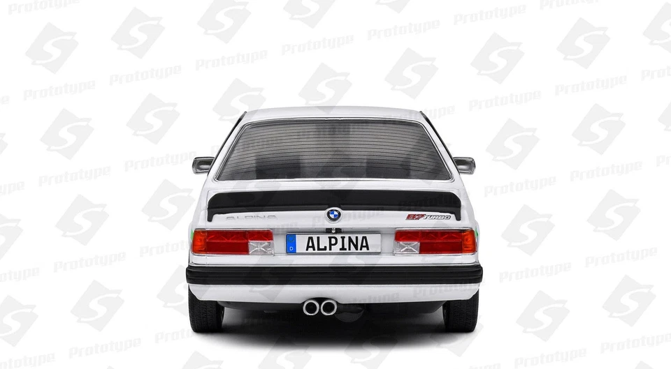 BMW Alpina B7 Turbo E24 Bianco White 1984 Solido 1:18 Nuovo 1/18 - Immagine 3 di 4