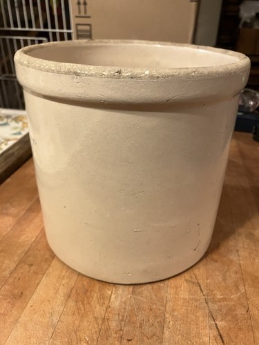 Blue Crown Stoneware Glazed Crock 2 Gallon Robinson Ransbottom Made In USA - Picture 2 of 15