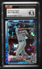 2021 Bowman Sapphire Edition Chrome Prospects Adinso Reyes #BCP-21 CSG 9.5 0h2x