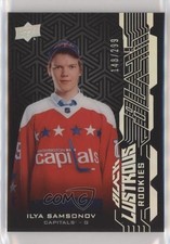2018-19 SPx UD Black Lustrous Rookies 148/299 Ilya Samsonov #LR-IS i9k