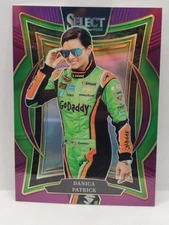 Danica Patrick 2025 Select Grandstand Purple 112/199 #63 Go Daddy NASCAR Card