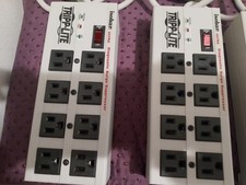 3 Tripp Lite Isobar Ultra 8 Outlet Diagnostic Surge Suppressor