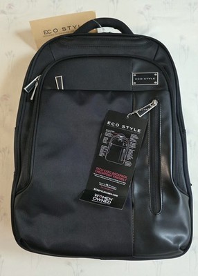 EcoStyle Tech Exec Laptop Travel Backpack   TSA Checkpoint Friendly    w/ Tags
