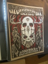 UFOMAMMUT 2008 silkscreened poster by Alan Forbes Binder Kept MAKE OFFER