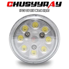 40W Par36 LED Work Light Headlight For  Deere Case IH New Hollan Tractor NEW