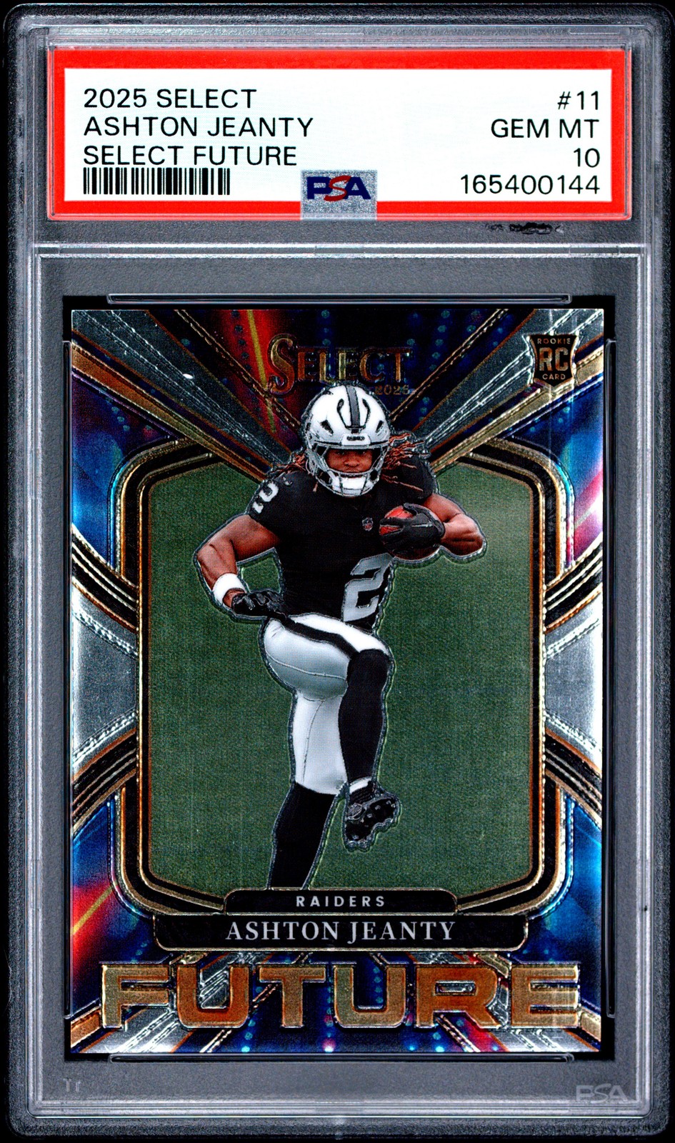 Ashton Jeanty Panini Select Future #11 Base