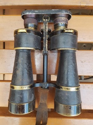 Marine U-Boot Dienstglas, E. Leitz Wetzlar. 10 X 50 evt auch ein Heeresglas